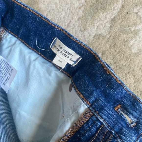 Madewell The Perfect Vintage Crop Jean - Picture 3 of 5
